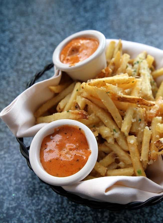 Parmesan Pommes Frites w/ Cajun Spice Remoulade