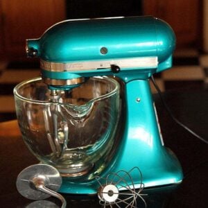 jade blue color stand mixer