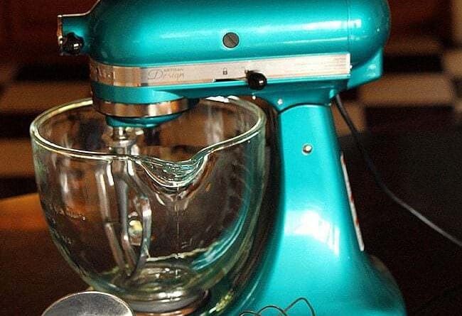 jade blue color stand mixer