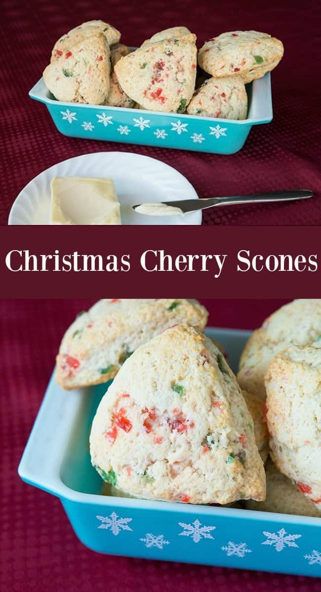 These Christmas Scones need to be on your Christmas breakfast plate every single year! #scones #baking #christmas