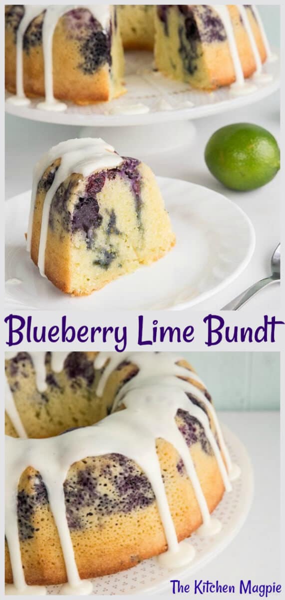 How to make a delicious blueberry lime bundt cake! This flavour combination is overlooked and really shouldn't be! #lime #blueberry #bundt #cake