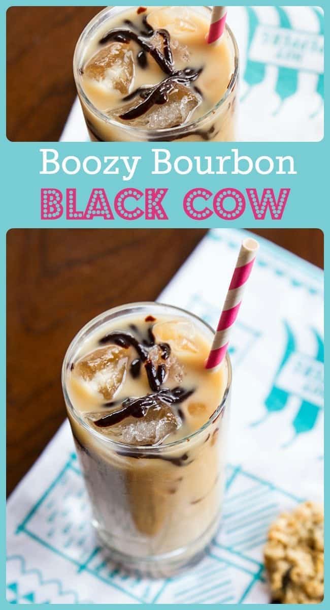 Boozy Bourbon Black Cow! #rootbeer #bourbon #cocktail