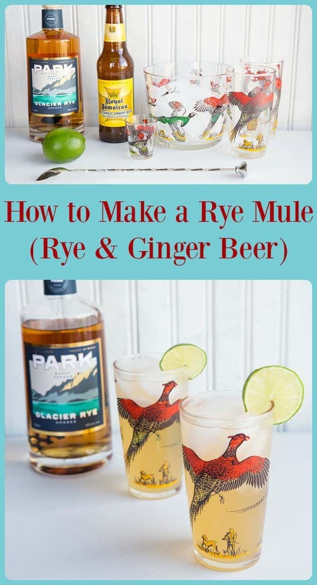 How to Make a Rye Mule #rye #gingerbeer #cocktail