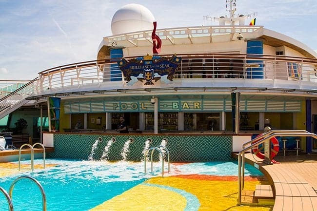 Royal Caribbean's Brilliance of the Seas Pool Bar