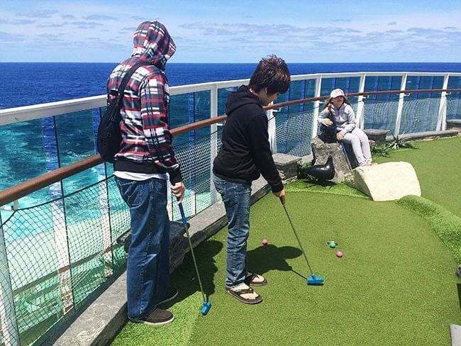 Royal Caribbean's Brilliance of the Seas Mini Golf