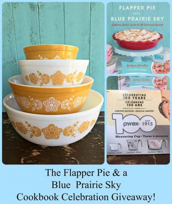 Flapper Pie & a Blue Prairie Sky Cookbook Celebration Giveaway Flyer