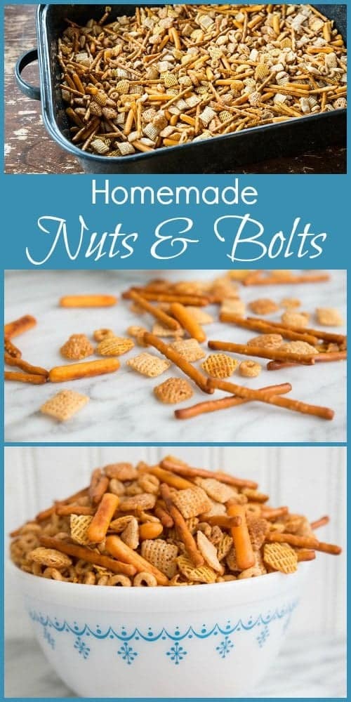 Classic Homemade Nuts and Bolts from @kitchenmagpie 