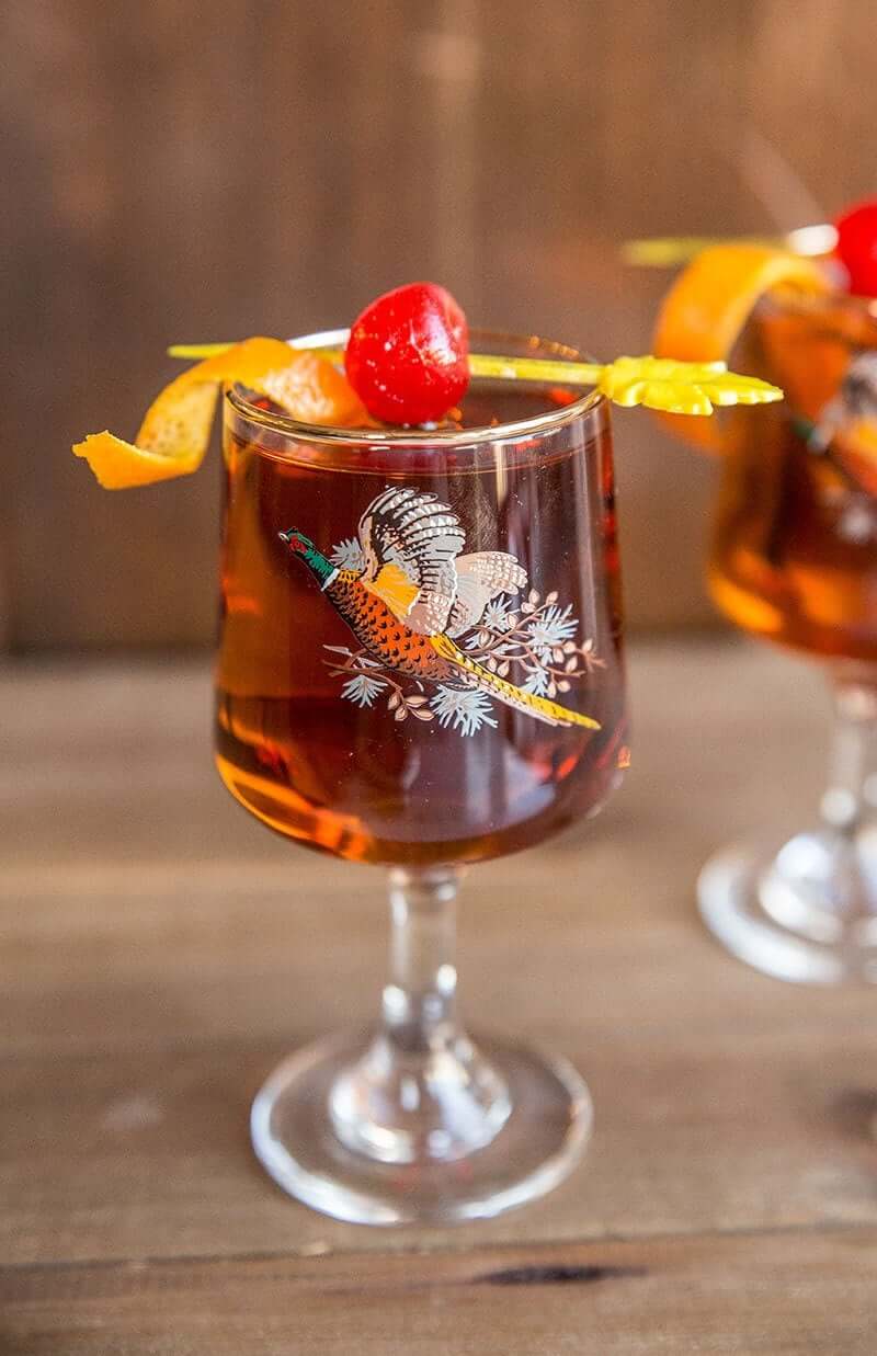 Manhattan Cocktail Drink Recipe - The Kitchen Magpie