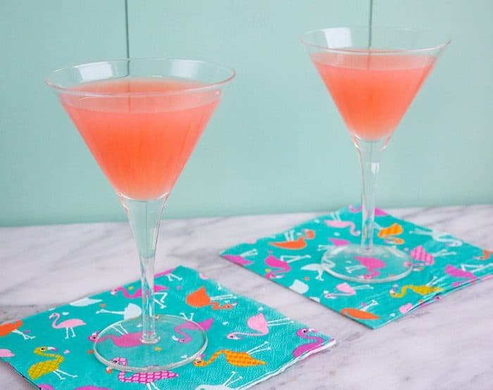 two glasses of Classic Greyhound Cocktails