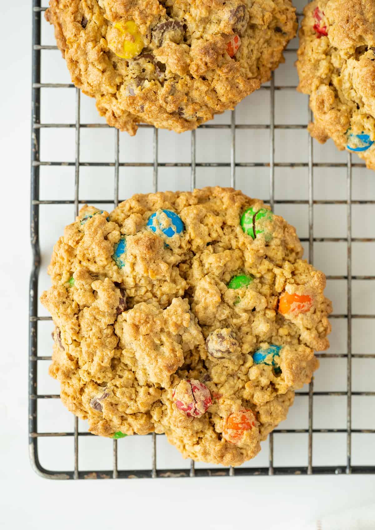 Gluten-free Peanut Butter M&M Cookies