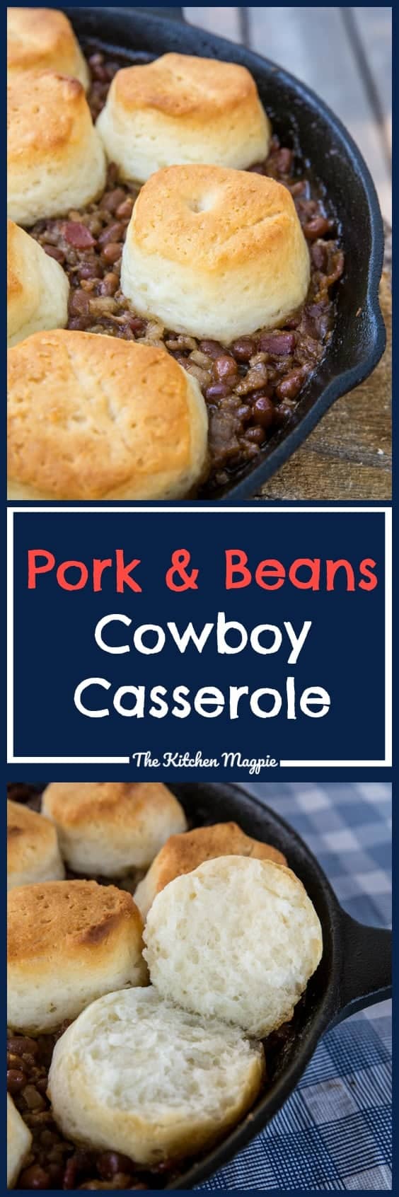 This delicious Pork & Beans Cowboy Casserole is bound to be a new family favourite for camping OR at home! From @kitchenmagpie