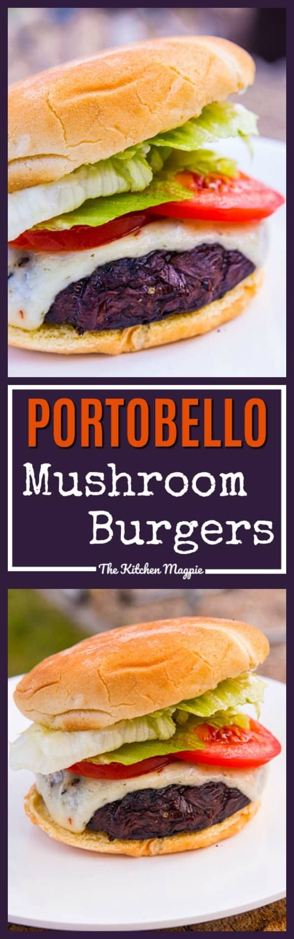 These Homemade Portobello Mushroom Burgers are so much better than any restaurant! The secret is a good marinade - overnight! I can't believe that it's taken me this long to make homemade portobello mushroom burgers - I LOVE mushrooms