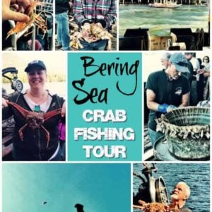 Collage photo from the Bering Sea Crab Fisherman's Tour, Ketchikan, Alaska