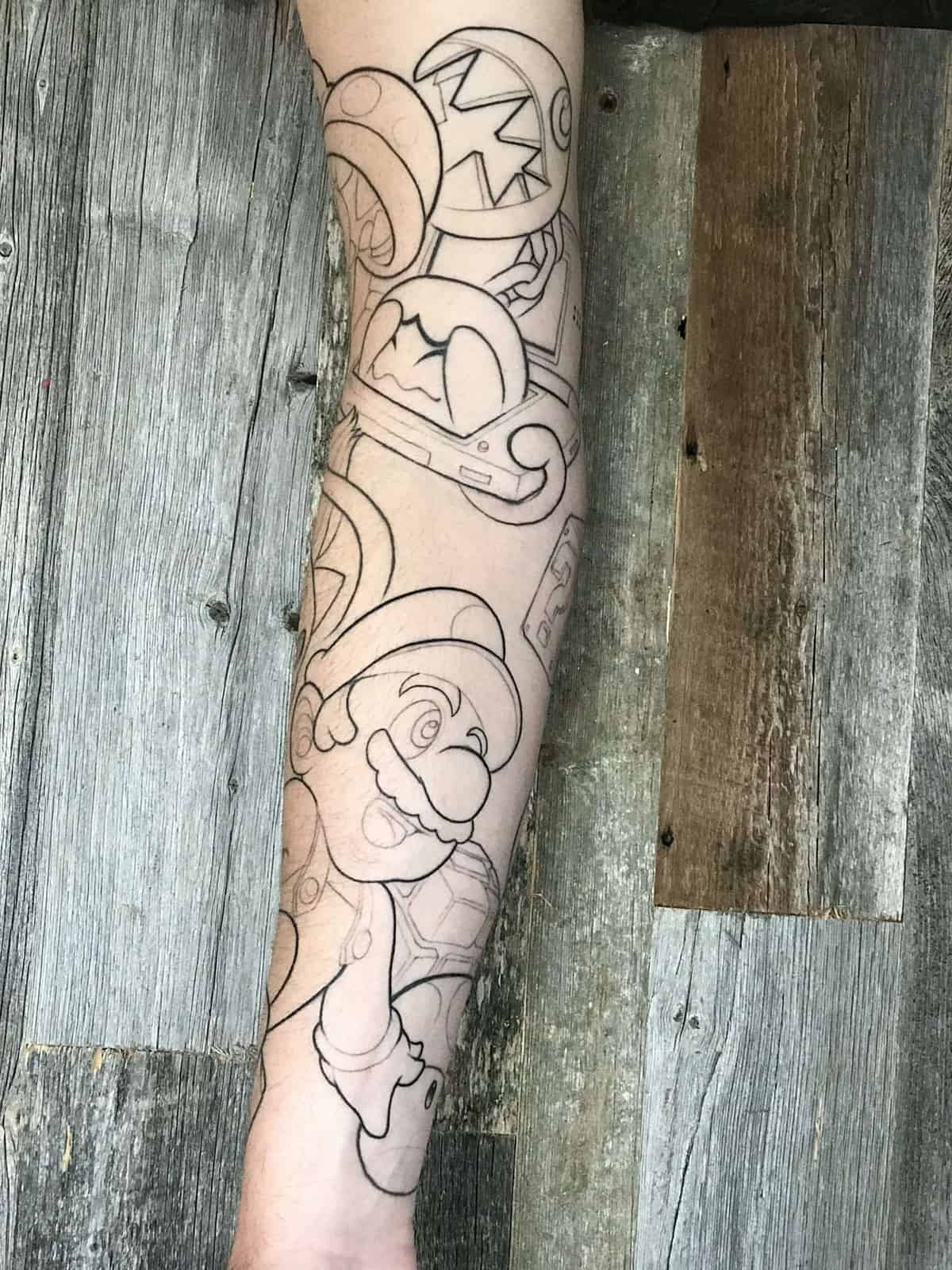 What it's Like Getting a Full Sleeve Tattoo - Session #1 - The Kitchen