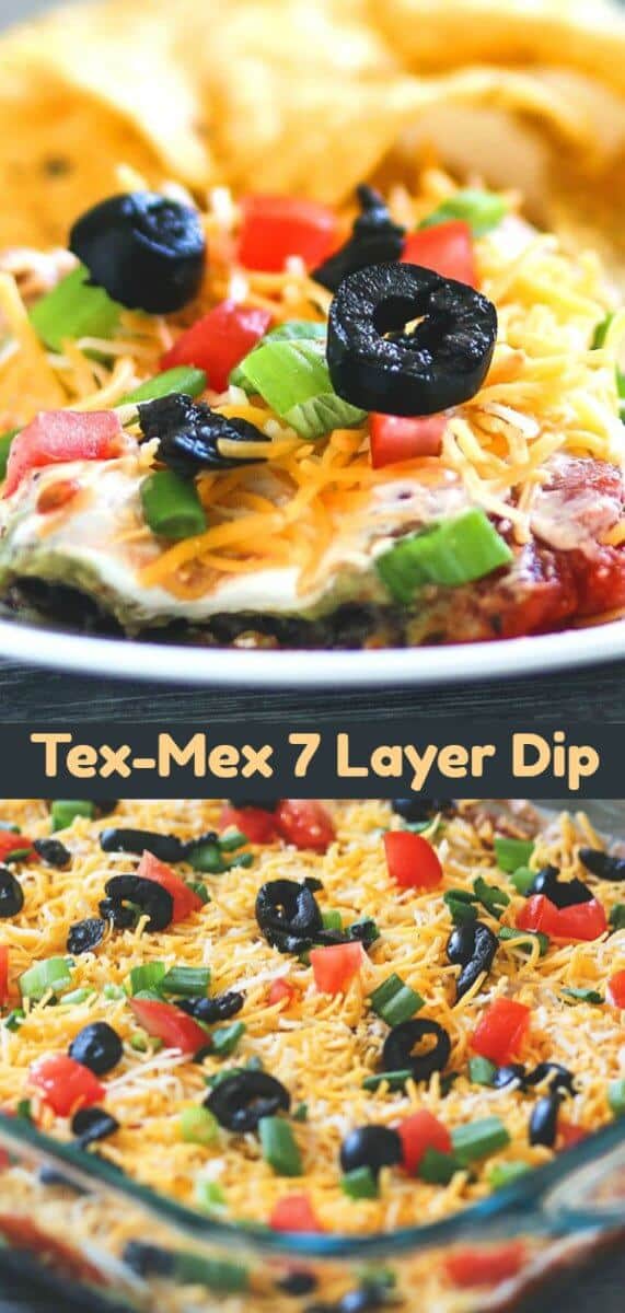 Nothing beats a classic 7 layer bean dip when it comes down to snacking! This classic dip has stood the test of time and is always a favourite appetizer or party food! #beandip #7layerdip #appetizer