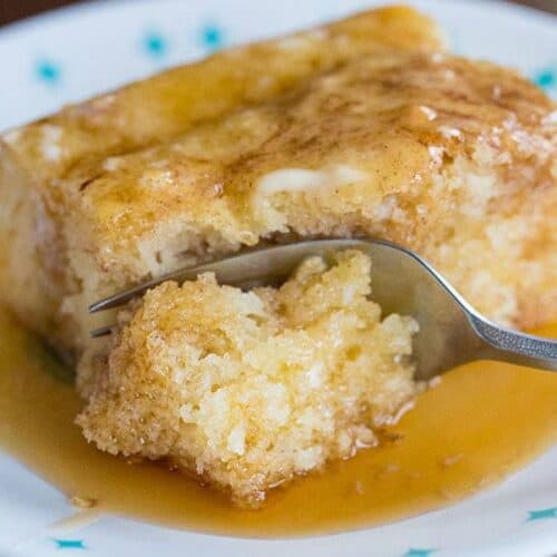 Baked Cinnamon Pancake Cake The Kitchen Magpie