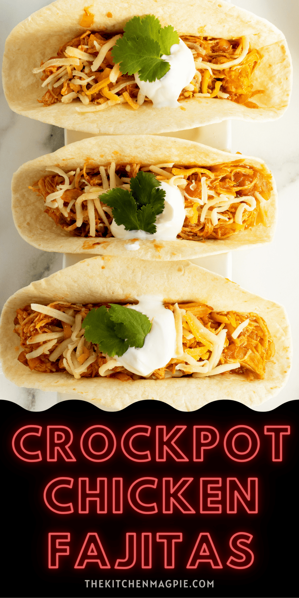Easy shredded chicken breast fajitas done in the crockpot! Nothing like this delicious meal waiting for you at the end of the day!
