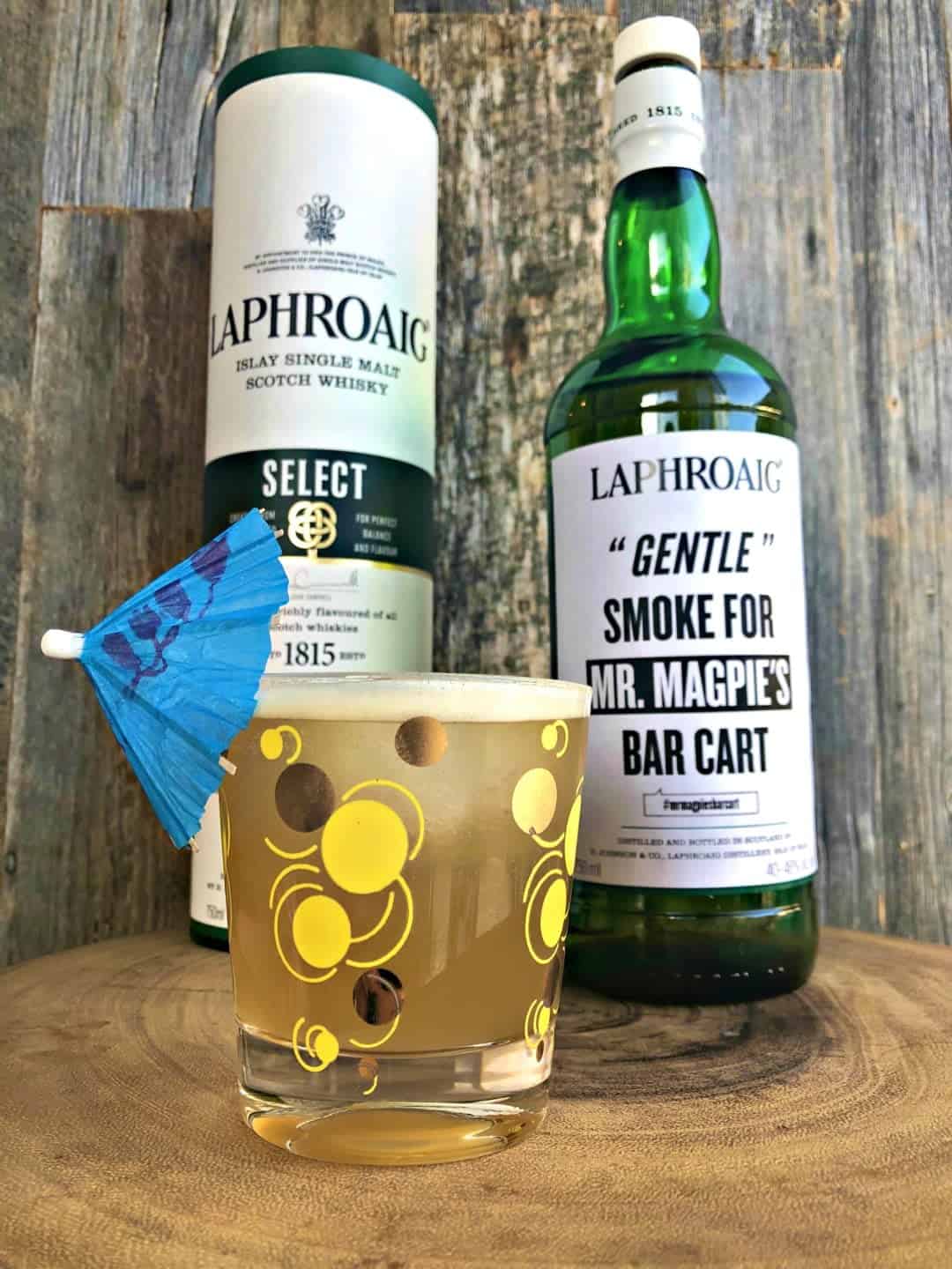 Pineapple Peat A Peated Scotch Cocktail featuring Laphroaig