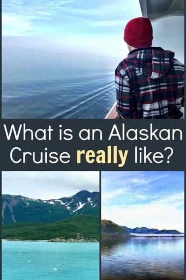 collage picture during Alaskan Cruise
