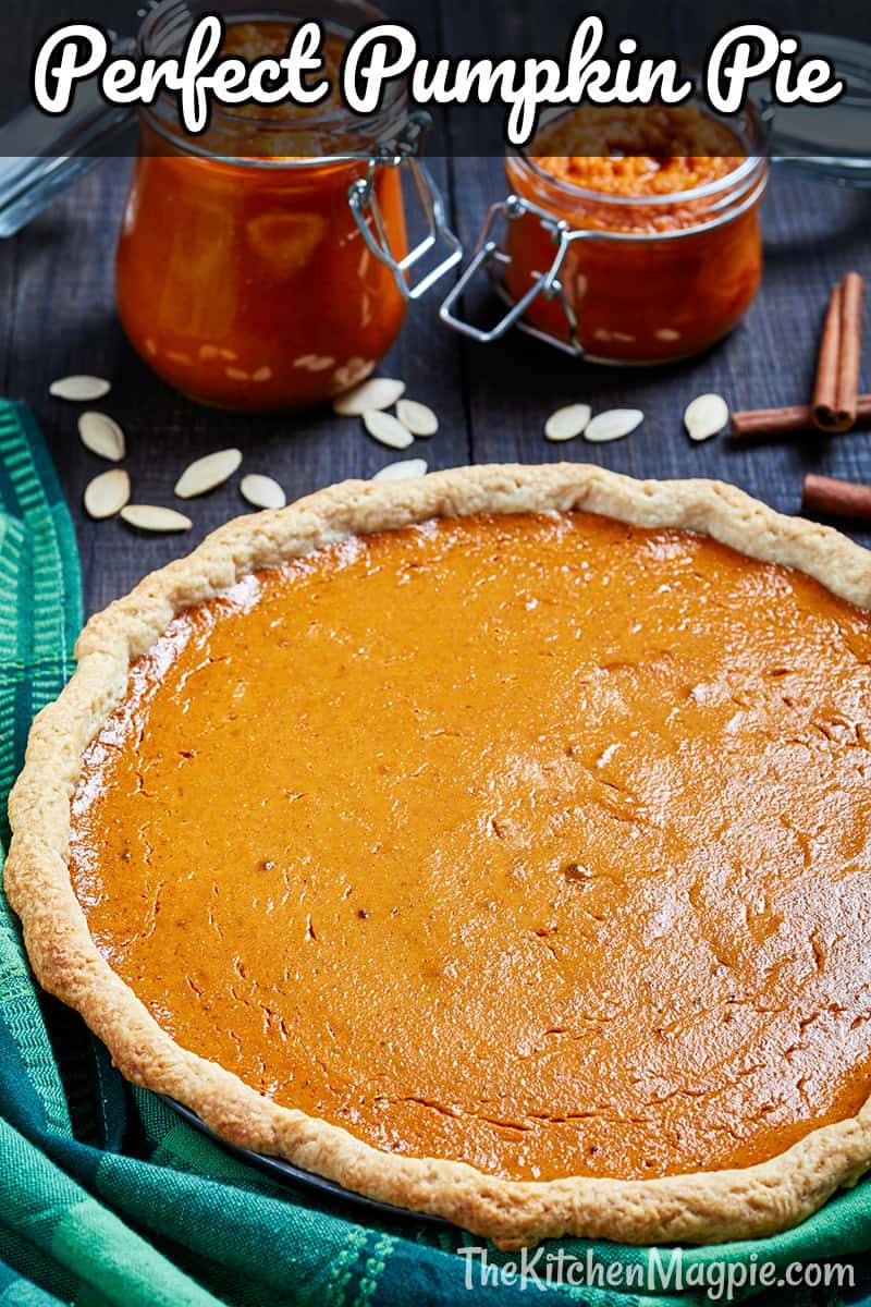 This classic pumpkin pie recipe has been around for decades upon decades and is the perfect dessert for your holiday meal!  #Christmas #pie #pumpkin #Thanksgiving #dessert