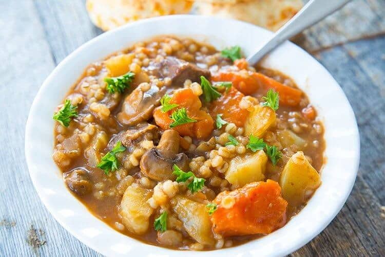 Beef Barley Soup (Stovetop, Crockpot, Instant Pot) - Cooking Classy