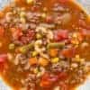 Hamburger Soup With Macaroni - The Kitchen Magpie