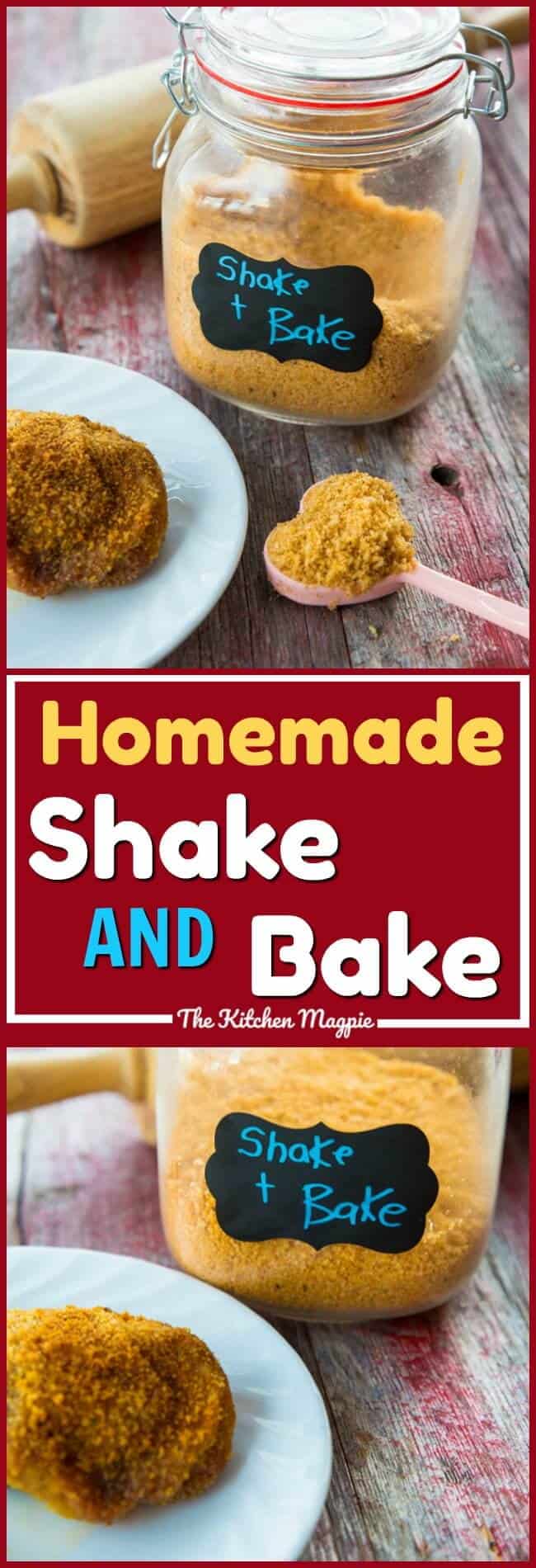  How to Make the best Homemade Shake and Bake! No need to buy it from the store any longer -this is cheaper and there's no trans fats or hydrogenated oils in this recipe! #homemade #chicken #shakeandbake 