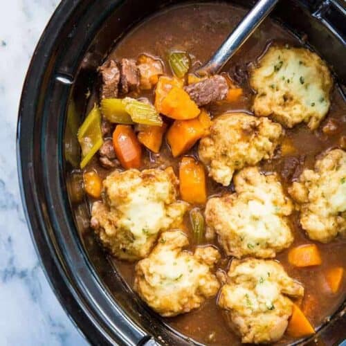 Slow Cooker Beef & Sweet Potato Stew The Kitchen Magpie