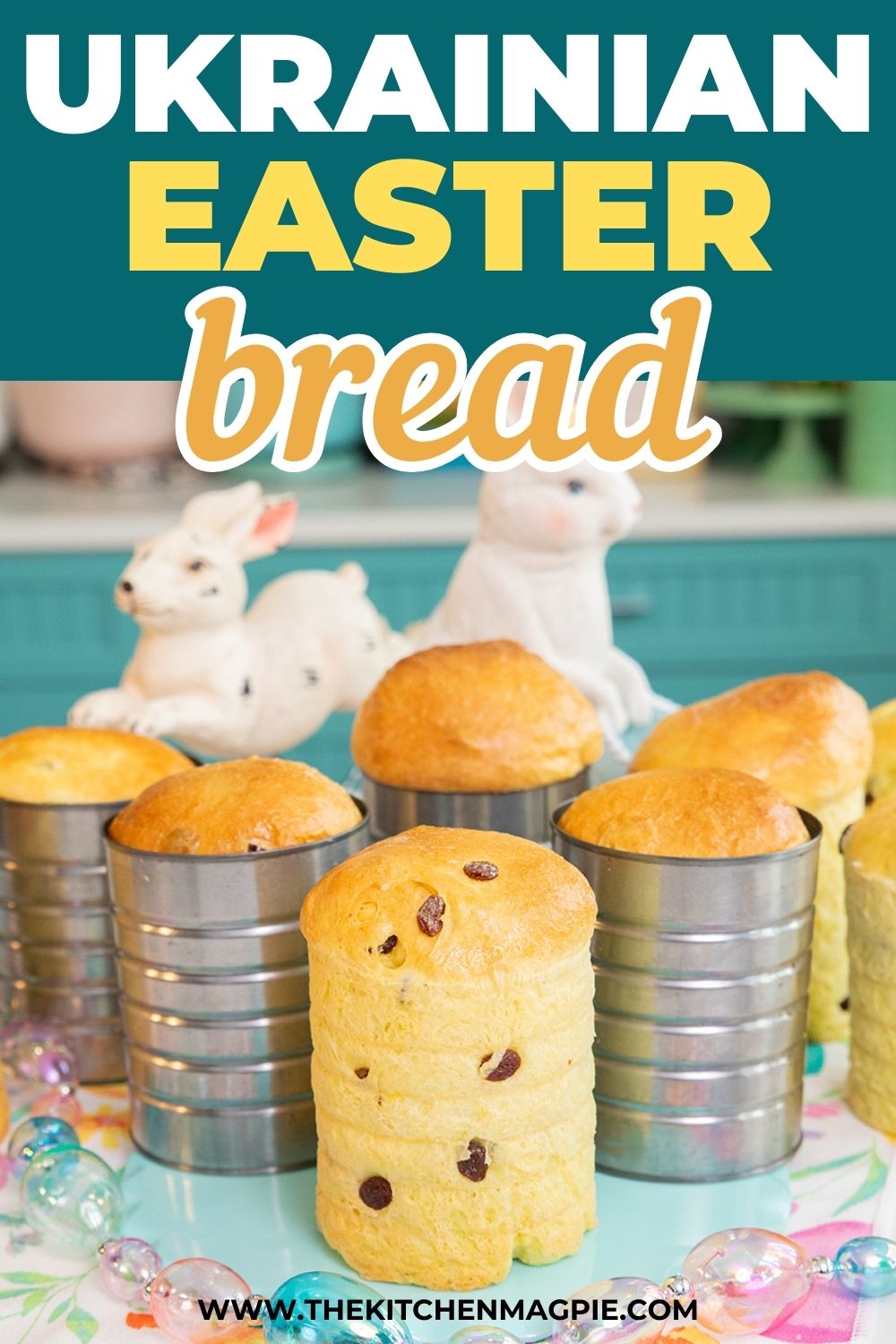 Step by step photos AND a new video showing you how to make this Ukrainian Babka recipe! This is my Baba's treasured Ukrainian Easter Bread recipe! #easter #babka #paska #baking #easterbread #ukrainian #polish #bread #traditional #recipe 