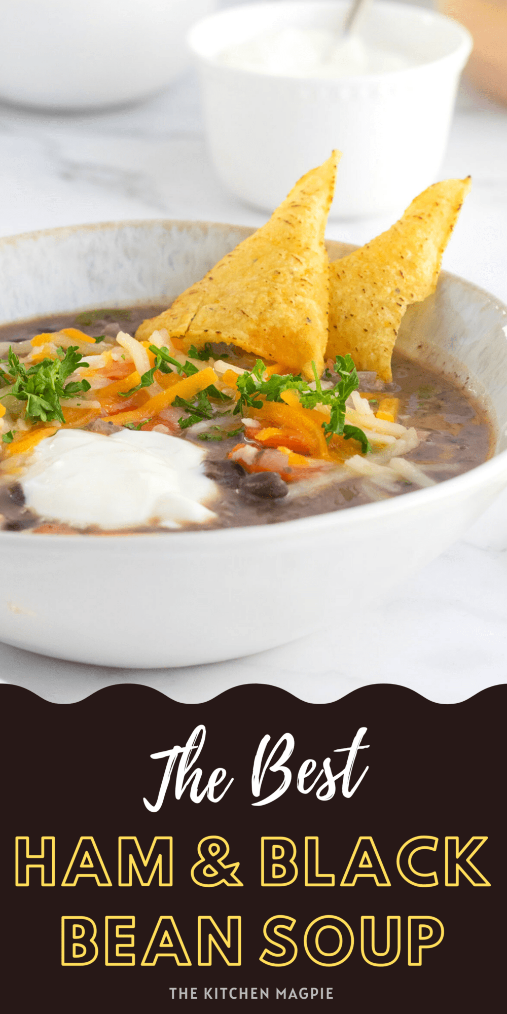 Simple and delicious black bean soup that is quick and easy to prepare and a great hearty soup for winter!