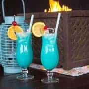 The Blue Lagoon Cocktail