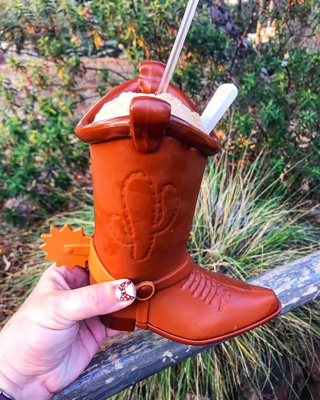 Woody's Boot with a Root Beer Float at Disneyland