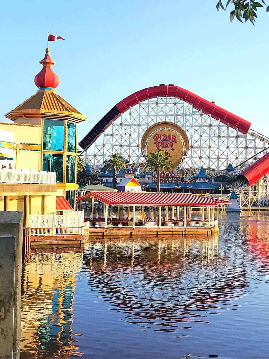 Pixar Pier and Paradise Gardens Park 