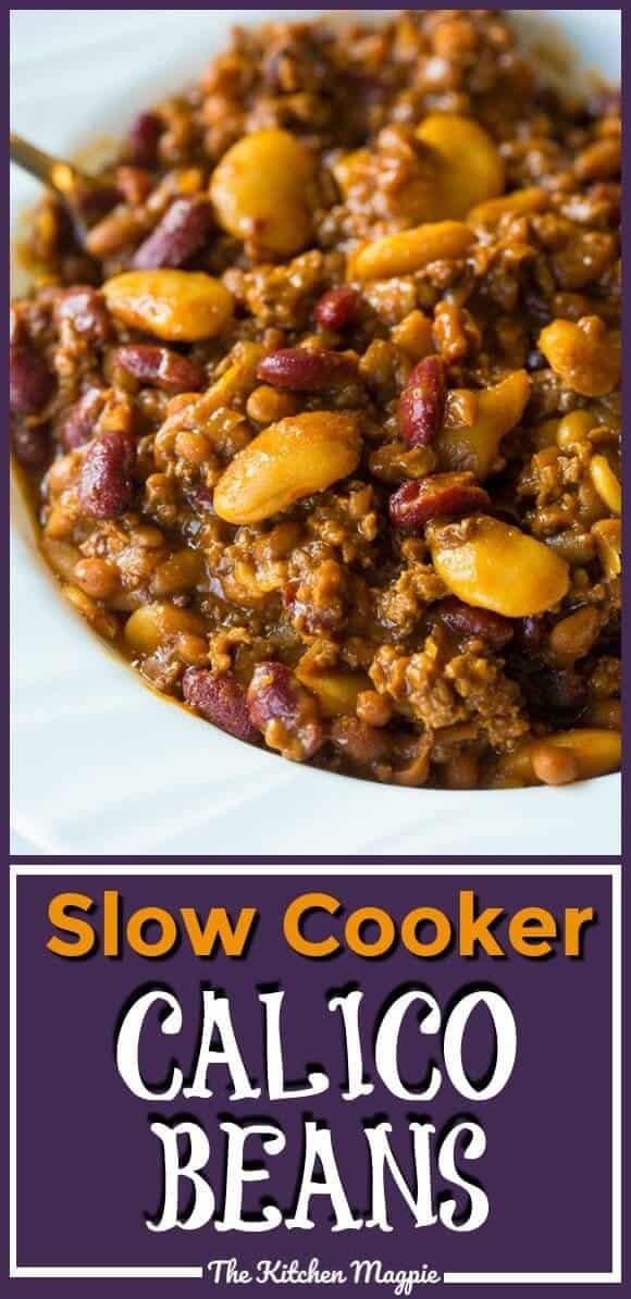 Slow Cooker Calico Beans - Culinary Hill