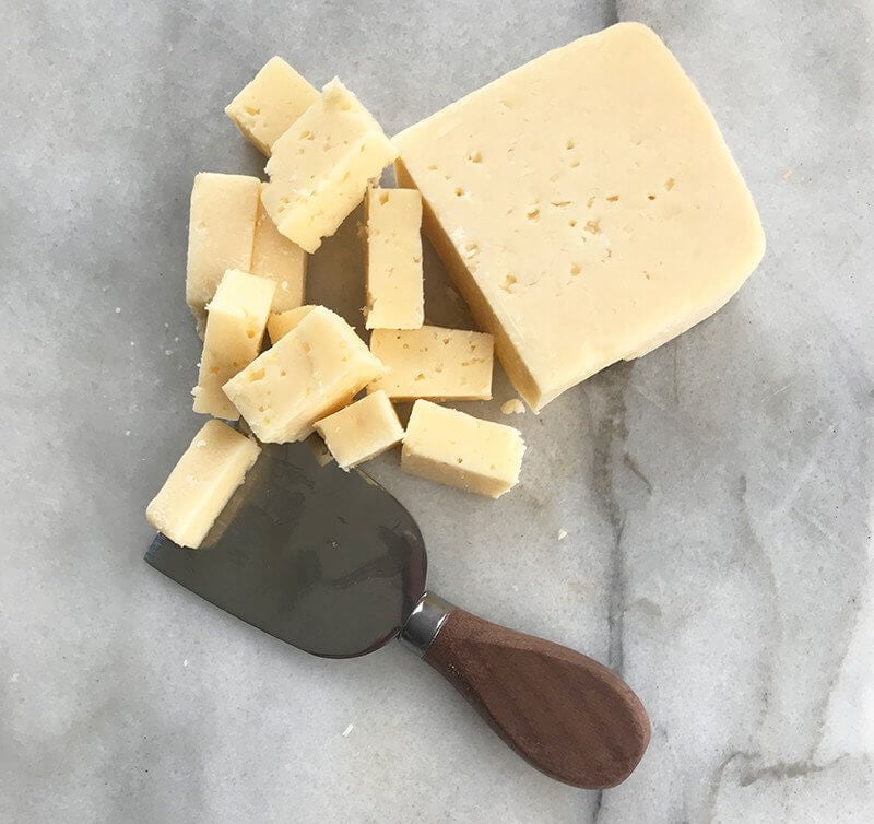 Castello Aged Havarti cheese with cheese slicer spatula