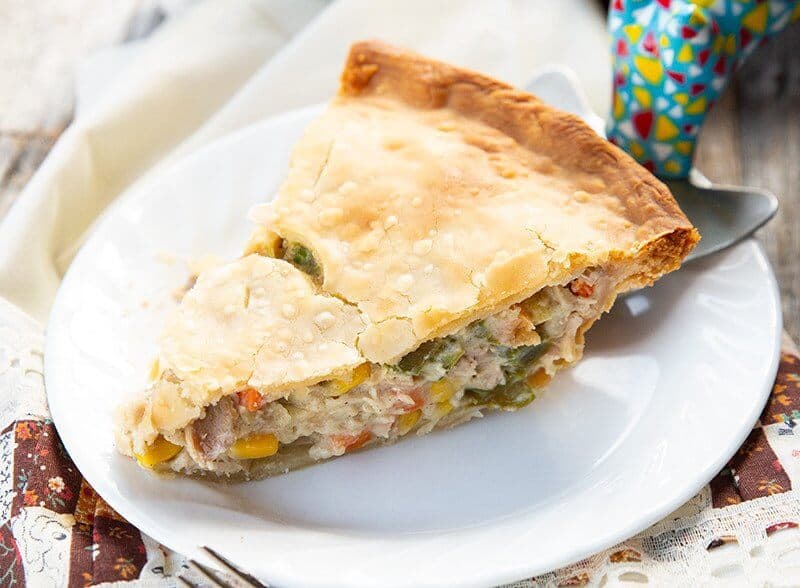 Leftover Turkey Pot Pie - The Kitchen Magpie