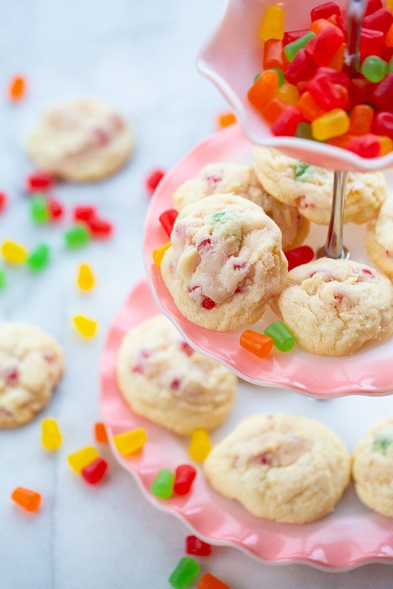 Old-Fashioned Gumdrop Cookies - The Kitchen Magpie