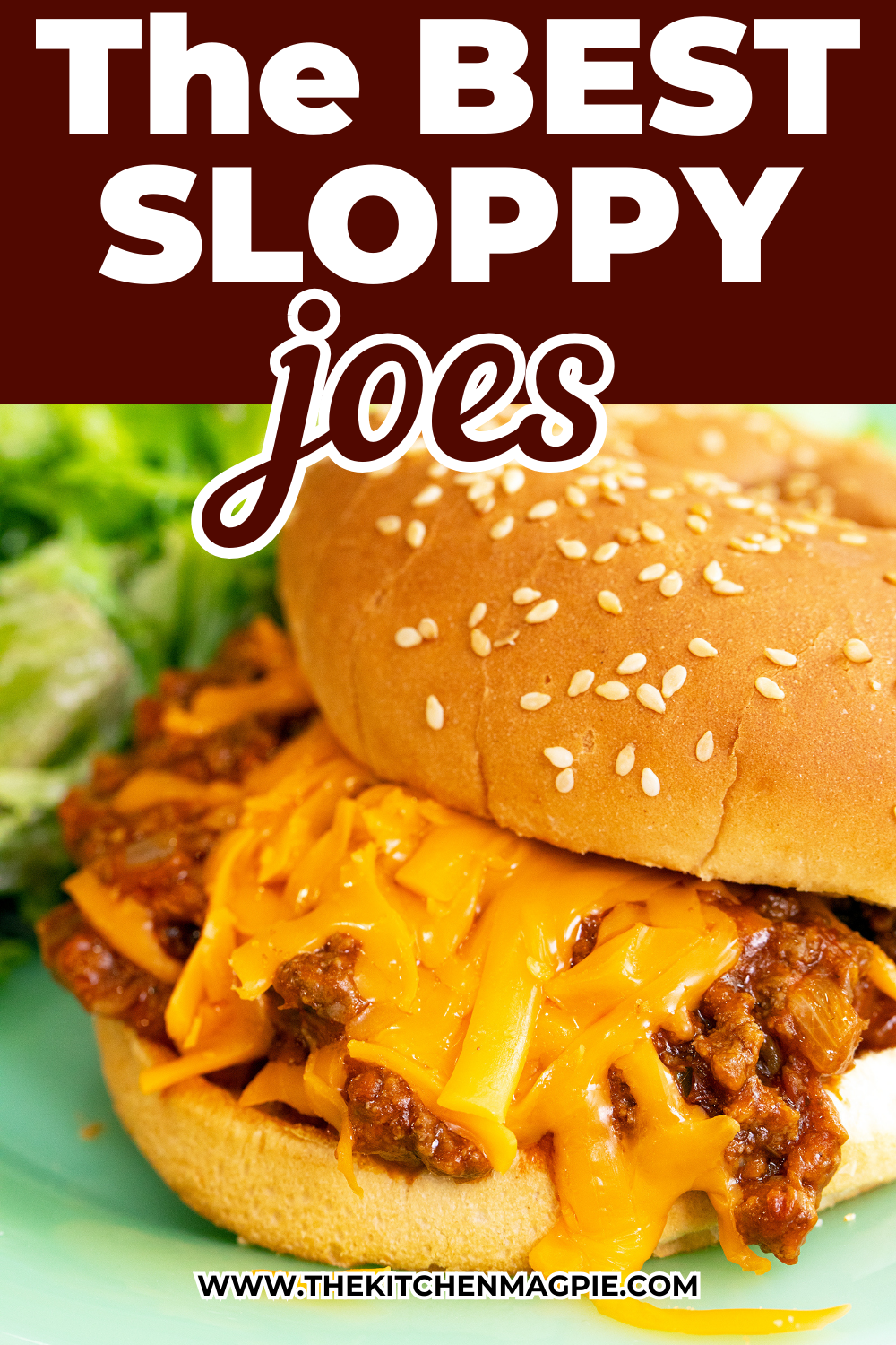 These delicious sloppy Joes are sandwiched between buttery toasted garlic buns and topped with cheese for the best sloppy Joes you'll ever make! Not to mention, they are so easy to make and a family favorite! #thekitchenmagpie #sloppyjoes #familyfood #easydinnerrecipe