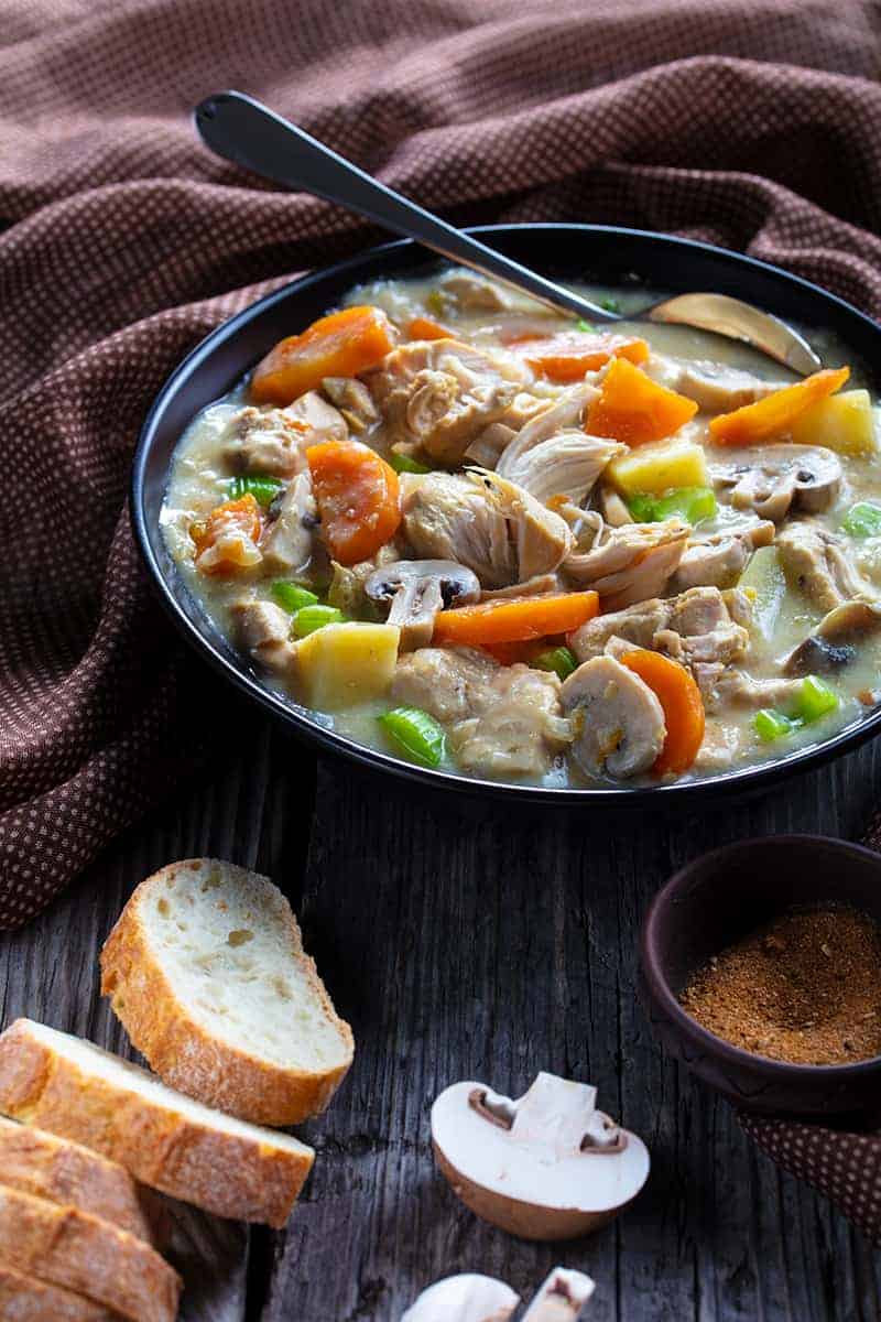 Slow Cooker Chicken Stew The Kitchen Magpie