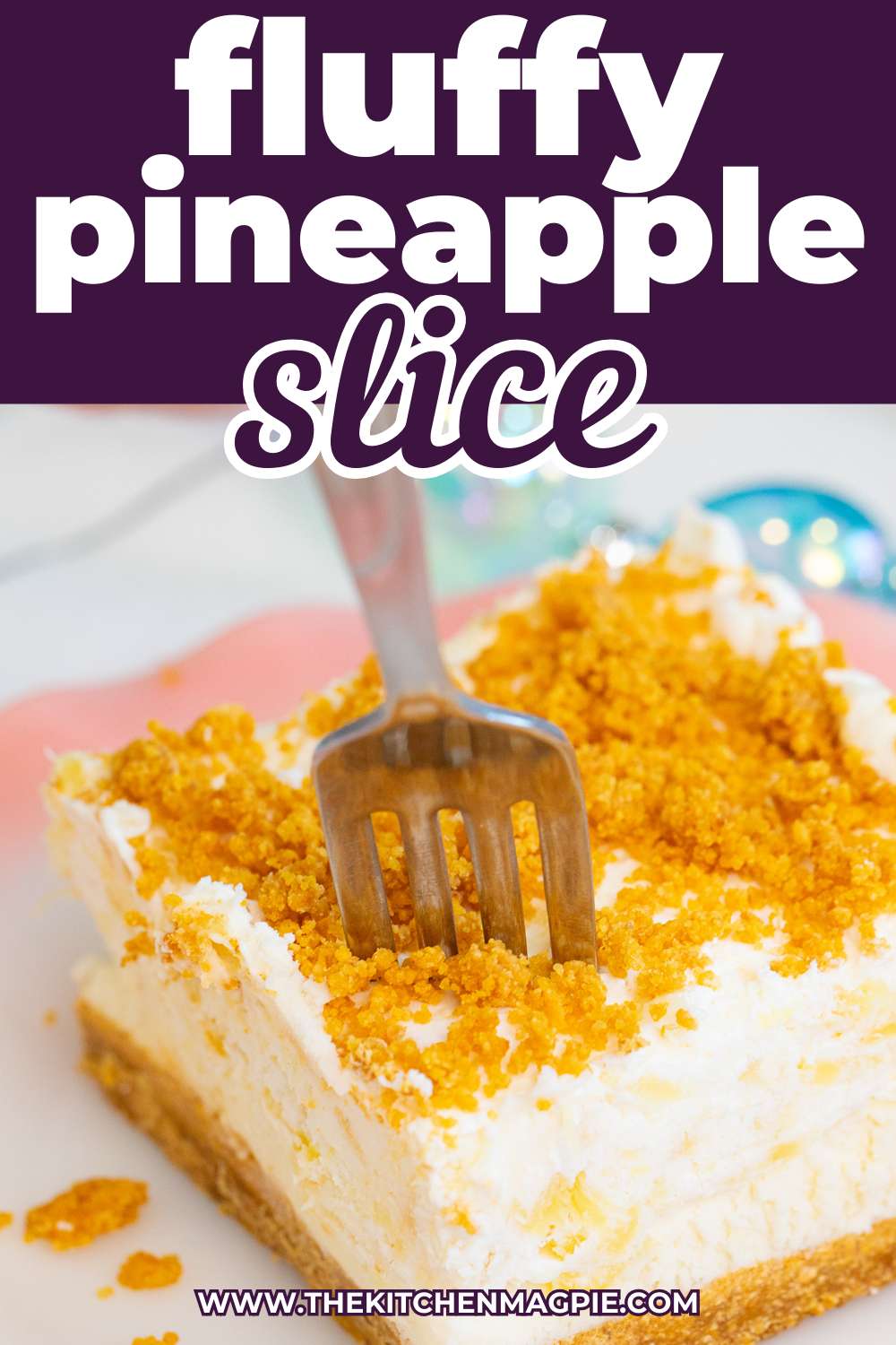 Pineapple slice, a delectable spring and summertime treat that tastes like pineapple heaven. With whipped cream. 'Nuff said. #easter #dessert #pineapple