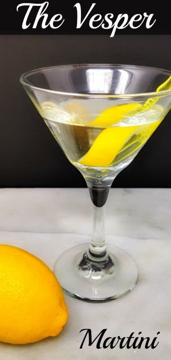 The Vesper Martini is a cocktail that needs no introduction for fans of Ian Fleming's James Bond novels. It was both invented and named by Mr. Fleming and was first introduced in the 1953 novel, Casino Royale. #martini #danielcraig #vesper #007