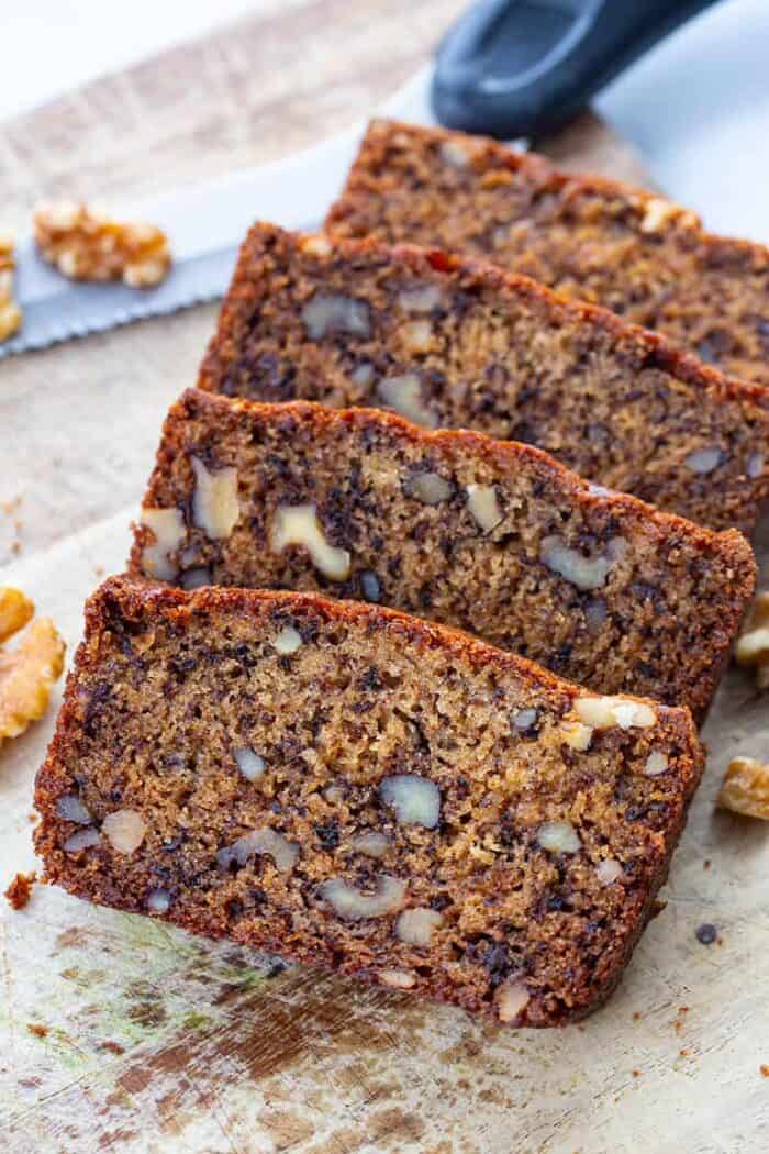 Banana Nut Bread The Kitchen Magpie