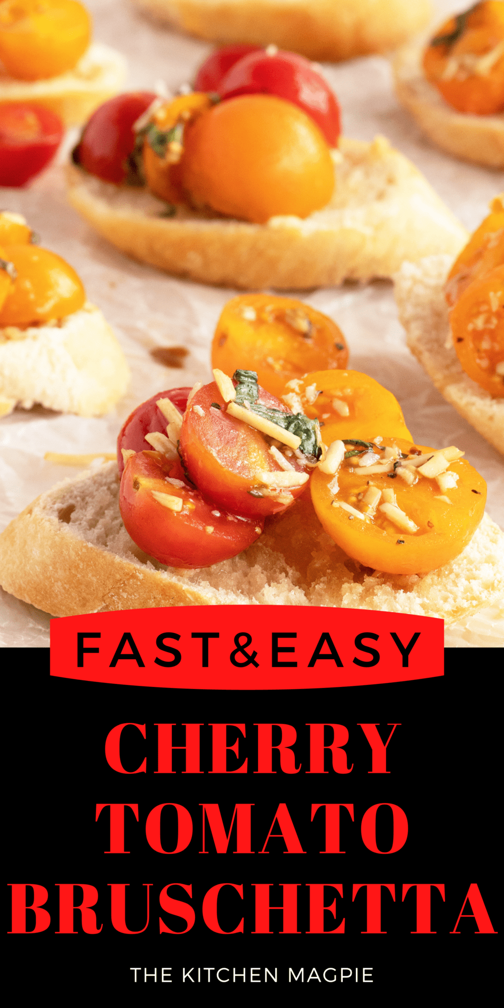 Well, if you've got some bread, some tomatoes, and a little bit of effort, you can make a crunchy, tangy, and delicious bruschetta all on your own!