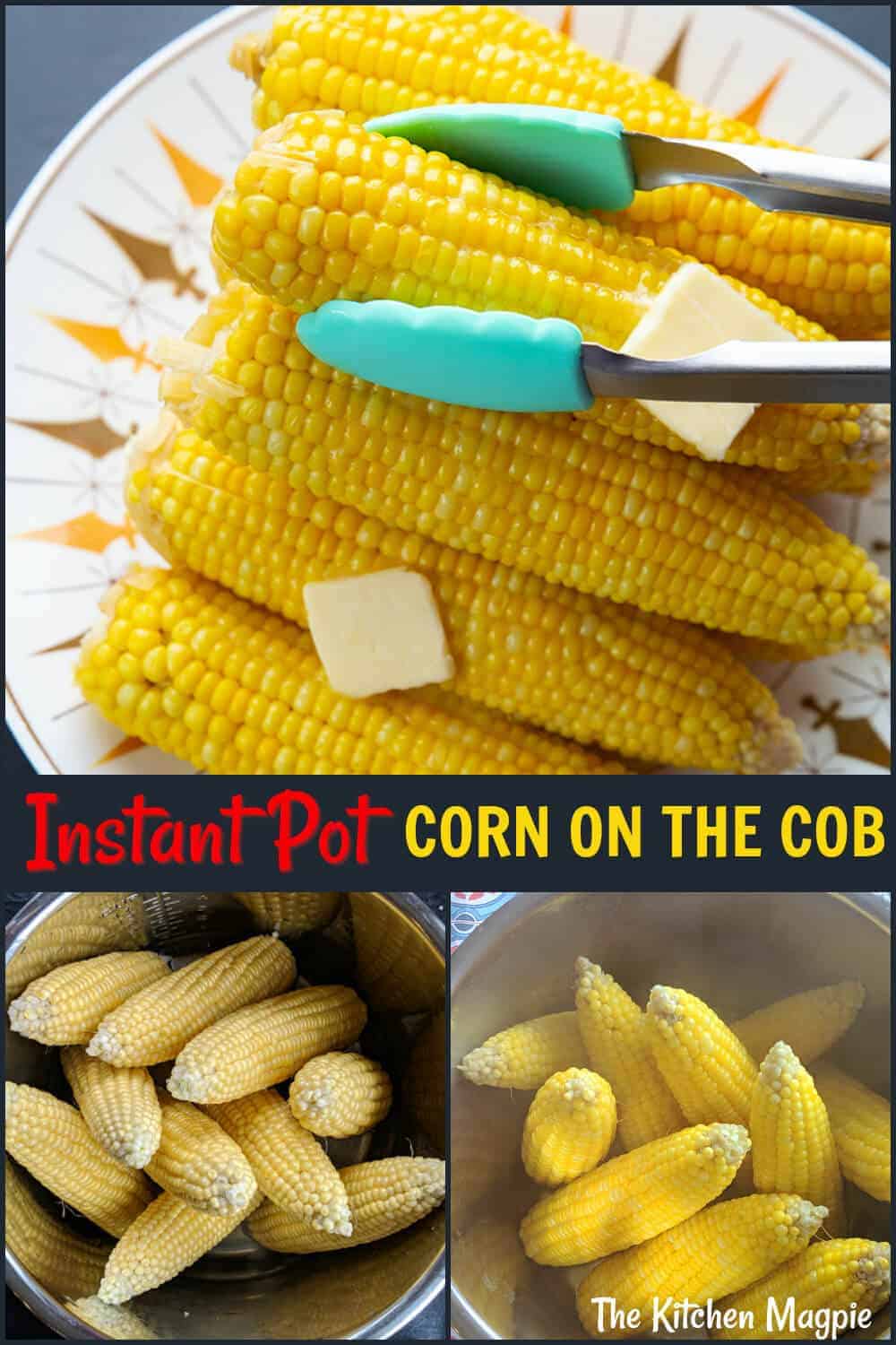 This Instant Pot Corn on the Cob is so easy and fast that you'll never boil it on the stove again! Pressure cooker corn on the cob is perfect!