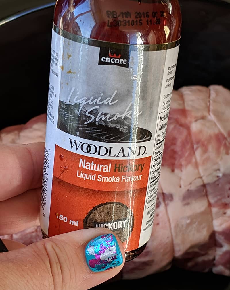 hickory flavored liquid smoke bottle 