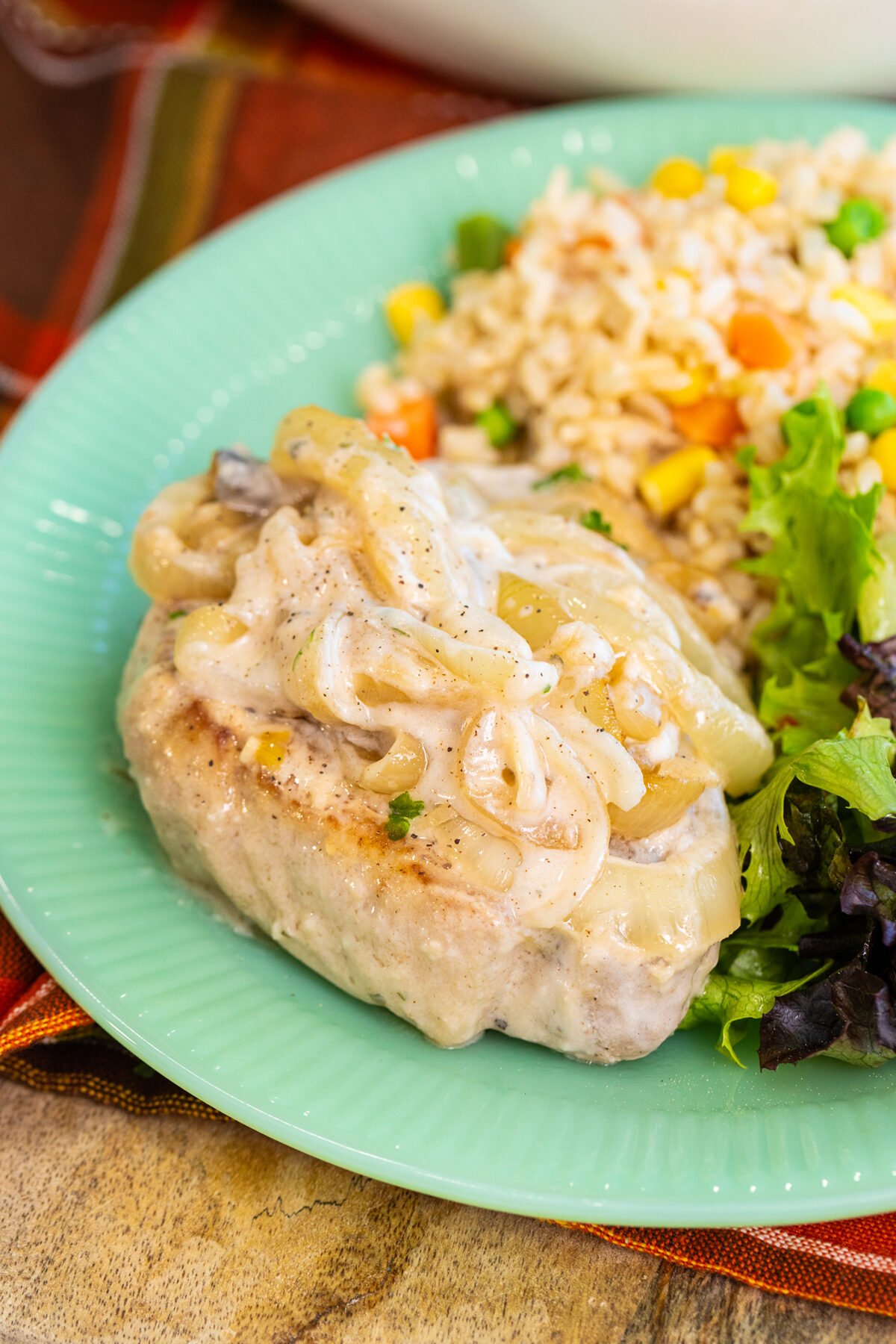 baked pork chops with cream of mushroom soup
