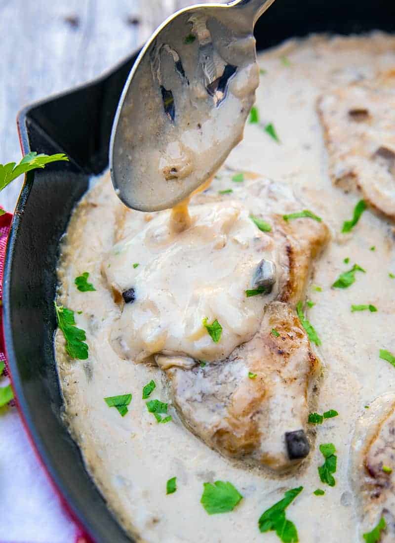 Baked Pork Chops With Cream Of Mushroom Soup The Kitchen Magpie