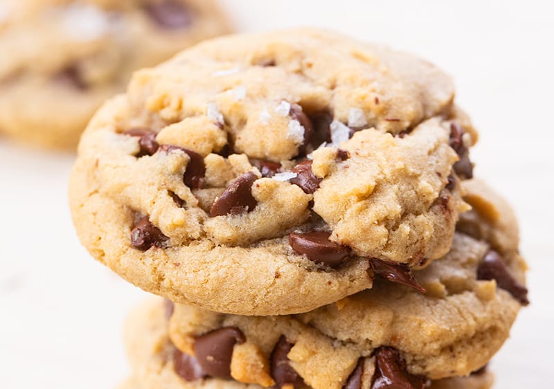  some pieces of Brown Butter Chocolate Chip Cookies