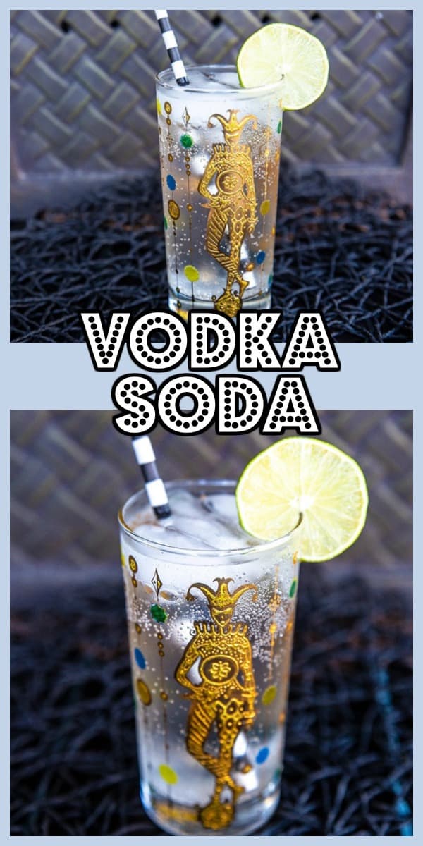 Vodka Soda - @thekitchenmagpie #vodka #cocktail #soda