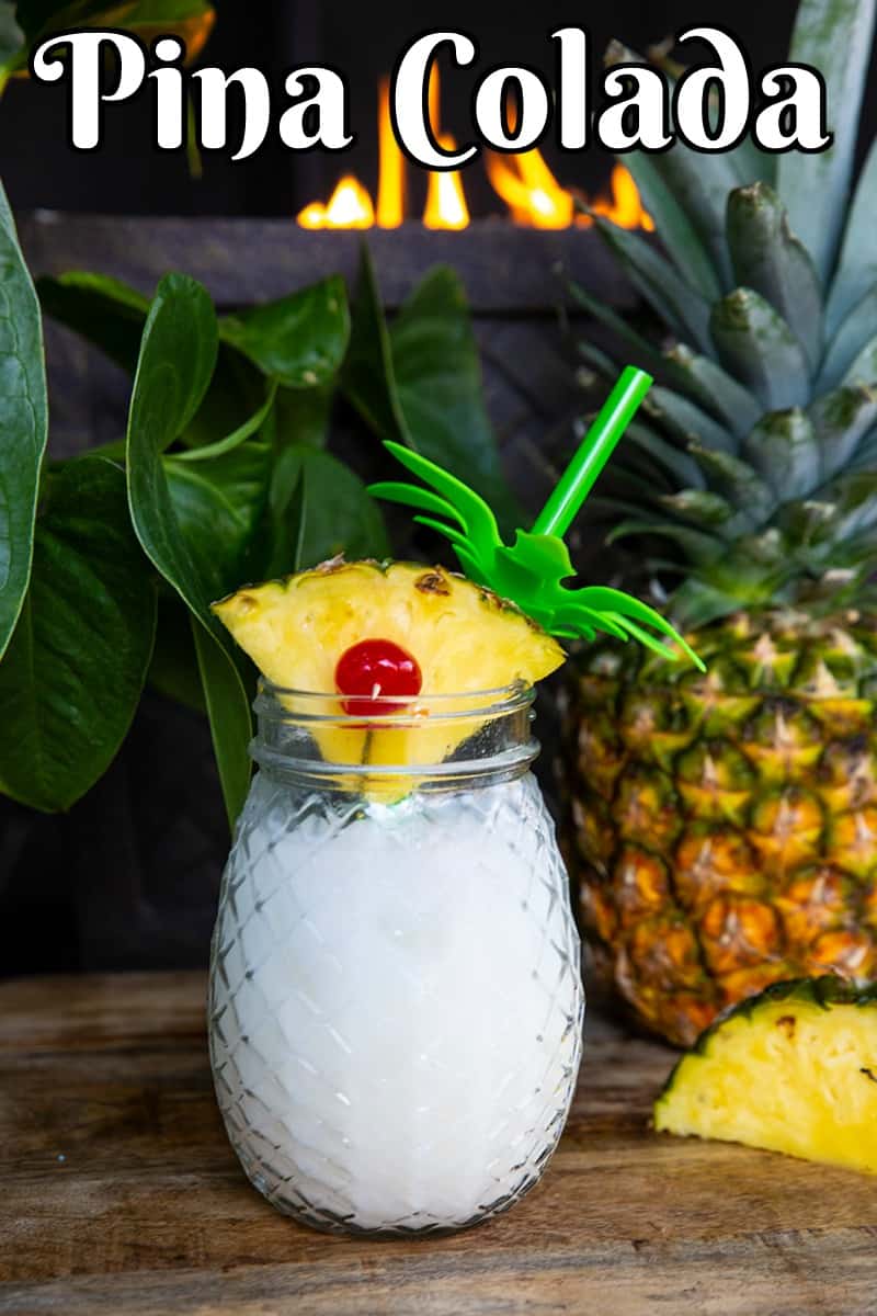 Pina Colada by @kitchenmagpie #cocktail #coconut #pineapple